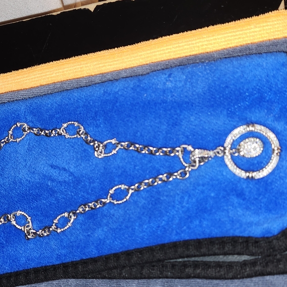 Judith Ripka Sterling Silver Charm Pendant - Picture 13 of 14